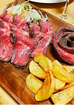 本格的な味！炊飯器で絶品ローストビーフ！-レシピのメイン写真