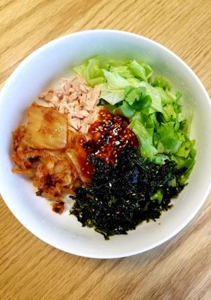 簡単ランチ♪即席ツナのビビンバ⭐韓国の味-レシピのメイン写真