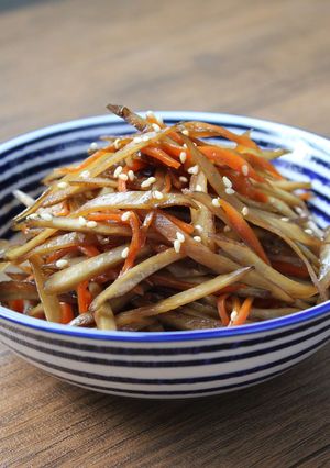常備菜･お弁当に☆基本のきんぴらごぼう-レシピのメイン写真
