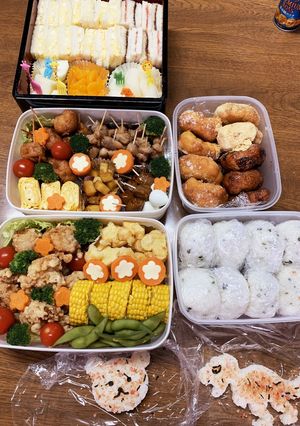 2019年 ＊ 運動会お弁当-レシピのメイン写真