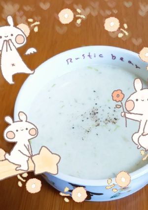 マクロビ☆ネギのポタージュ-レシピのメイン写真