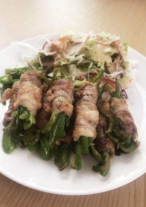 ピーマンのうま塩肉巻き-レシピのメイン写真
