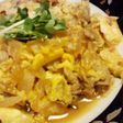 卵でとじて★ガツンと豚丼^V^!!