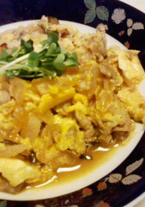 卵でとじて★ガツンと豚丼＾V＾！！-レシピのメイン写真