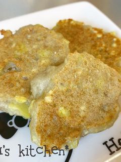 離乳食中期〜♡さつま芋のおやき♡-レシピのメイン写真