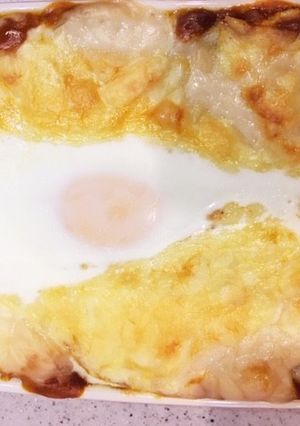 【カレーリメイク】簡単じゃがいもドリア-レシピのメイン写真