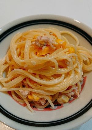 ツナとコーンのサラダパスタ-レシピのメイン写真