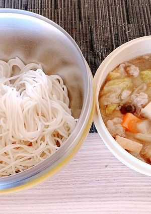 とろーりほっこり☆野菜あんかけそうめん-レシピのメイン写真