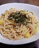 パスタソースで！たらこクリームパスタ