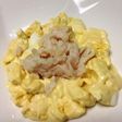 みつせ鶏 蒸し鶏とゆで卵のたまごサラダ