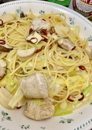 鮭白子パスタ-レシピのメイン写真
