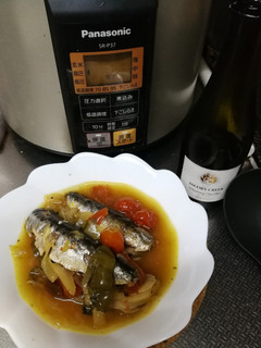 【圧力鍋】イワシのワイン煮-レシピのメイン写真