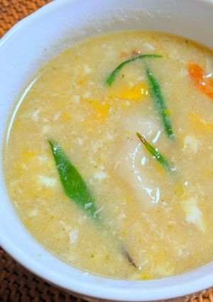 焼売の皮と卵の中華スープ-レシピのメイン写真