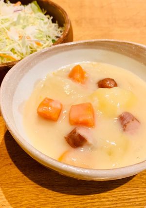 切って圧力鍋に入れるだけ！簡単シチュー-レシピのメイン写真