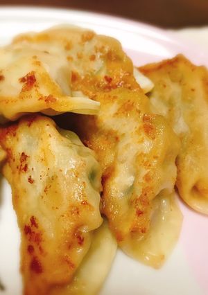 肉汁じゅわー餃子♡-レシピのメイン写真
