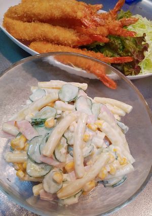 学校給食☆子供大好き♡マカロニサラダ-レシピのメイン写真