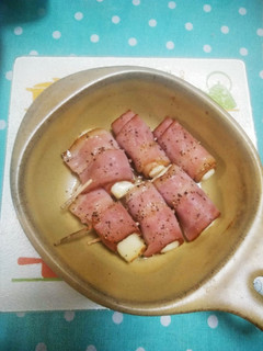 超超簡単!ビールに合うベーコンチーズ巻き-レシピのメイン写真