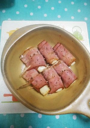 超超簡単！ビールに合うベーコンチーズ巻き-レシピのメイン写真