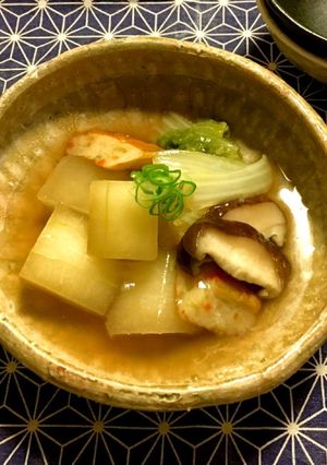おでんリメイク☆冬瓜•白菜•椎茸の煮物-レシピのメイン写真