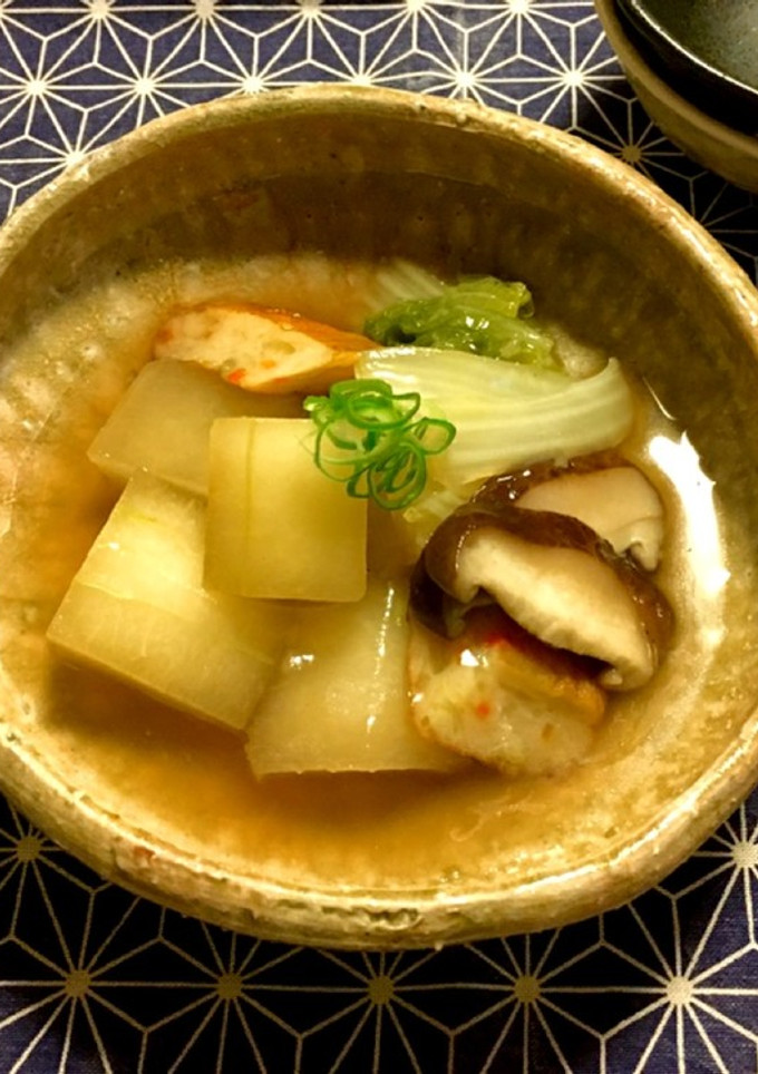 おでんリメイク☆冬瓜•白菜•椎茸の煮物-レシピのメイン写真