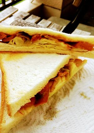 おしゃれにカレーチーズトースト-レシピのメイン写真
