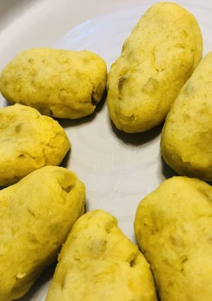 材料４つのスイートポテト-レシピのメイン写真