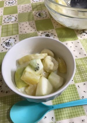 フルーツのヨーグルト和え-レシピのメイン写真