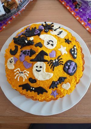 ハロウィンかぼちゃタルト-レシピのメイン写真