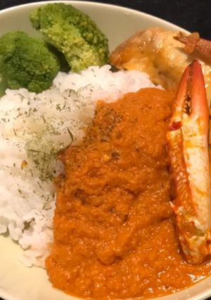 ワタリガニとカジキのインドカレー-レシピのメイン写真