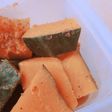 カボチャ煮物。薄味、子供用