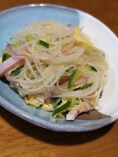さっぱり♪中華風春雨サラダ-レシピのメイン写真