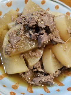 ゴマたっぷり♪牛肉と大根の韓国風-レシピのメイン写真