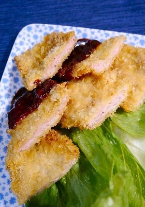 簡単！低温揚げ☆豚ももミルフィーユかつ-レシピのメイン写真