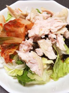 低糖質麺でダイエット③冷麺風-レシピのメイン写真