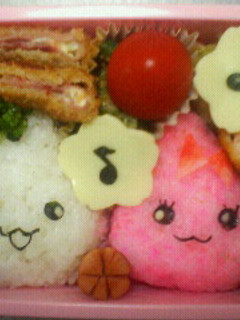 キャラ弁☆しずくちゃん、うるおいちゃん-レシピのメイン写真