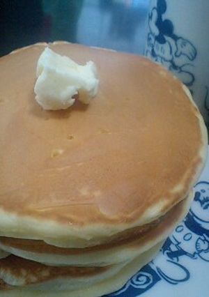 ふわふわ♪ホットケーキ-レシピのメイン写真