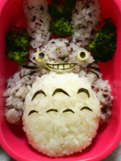 キャラ弁☆トトロ-レシピのメイン写真