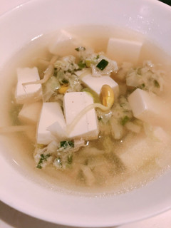 残った餃子の種(餡)で★豆もやしのスープ-レシピのメイン写真