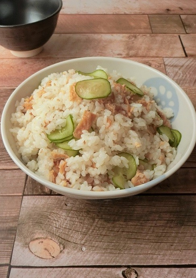 稲荷ときゅうりの混ぜご飯-レシピのメイン写真