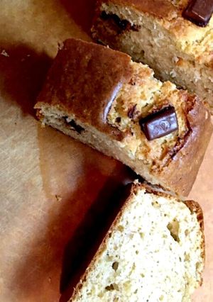 簡単バナナチョコ♡パウンドケーキ-レシピのメイン写真