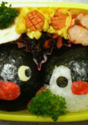 キャラ弁☆ピングーとピンガ-レシピのメイン写真