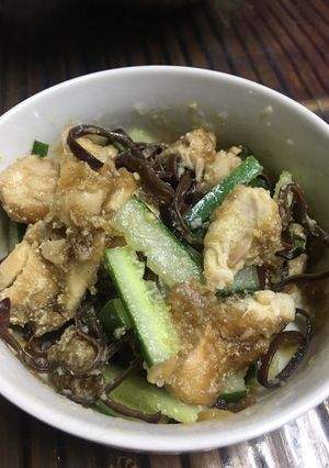 鶏むね肉ときゅうりの和え物-レシピのメイン写真