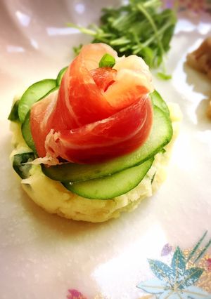 ちょっとおしゃれに☆生ハムのポテトサラダ-レシピのメイン写真