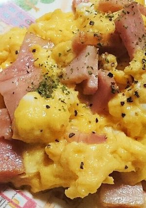 ベーコン＊スクランブルエッグ(*Ü*)-レシピのメイン写真