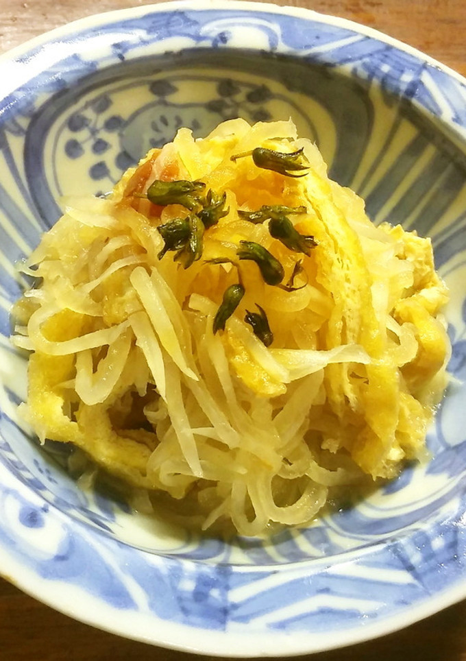 大根と薄揚げの梅干し煮　デトックスに有効-レシピのメイン写真