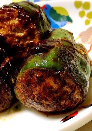肉汁大爆破なピーマンの肉詰め☆-レシピのメイン写真