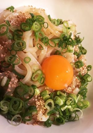 釜玉うどん-レシピのメイン写真