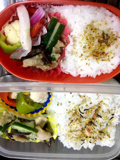 お弁当!2019年10月14日-レシピのメイン写真