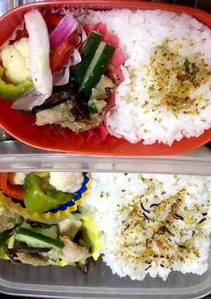 お弁当！2019年10月14日-レシピのメイン写真