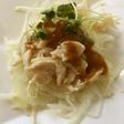 みつせ鶏 の蒸し鶏の棒棒鶏(玉ねぎ添え